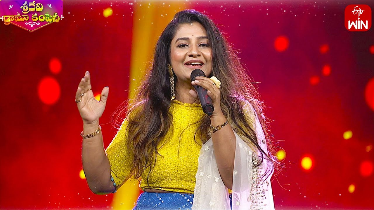 Parnika Manya Singing Performance | Sridevi Drama Company | 26th November 2023