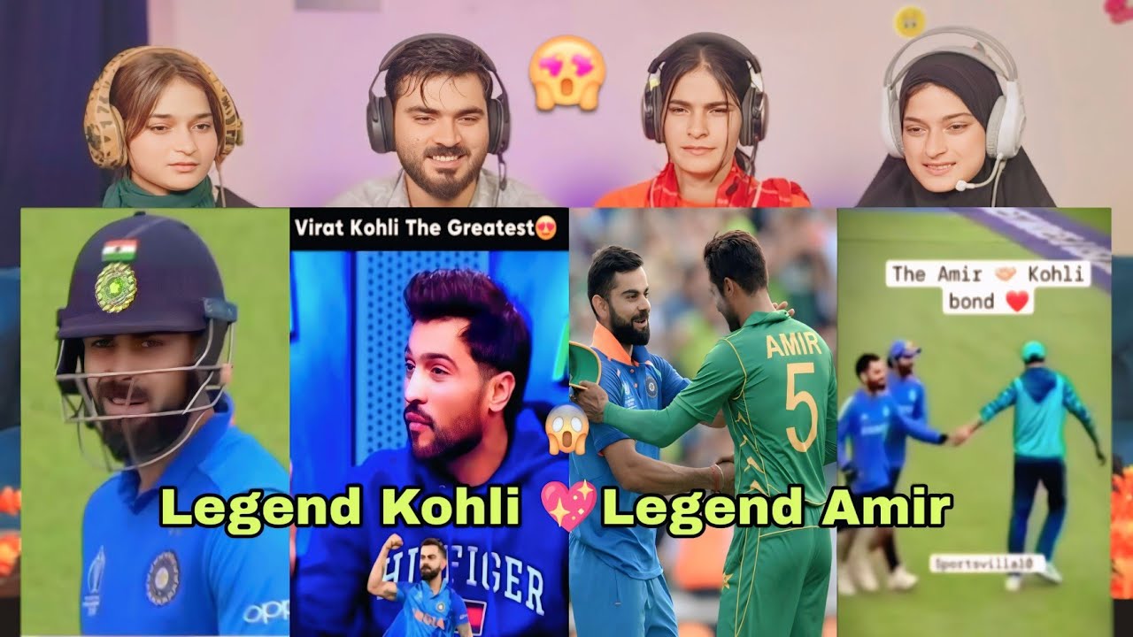 KING KOHLI 👑 vs MOHAMMAD AMIR 🔥 Legendary Edits Reaction 😮 | Cricket Goosebumps