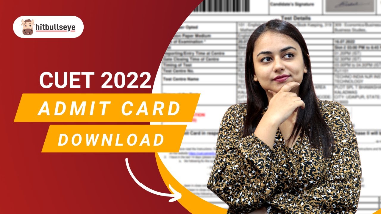 How can I get 2022 CUET Admit Card? 🔴 | CUET Exam Date | CUCET 2022 |