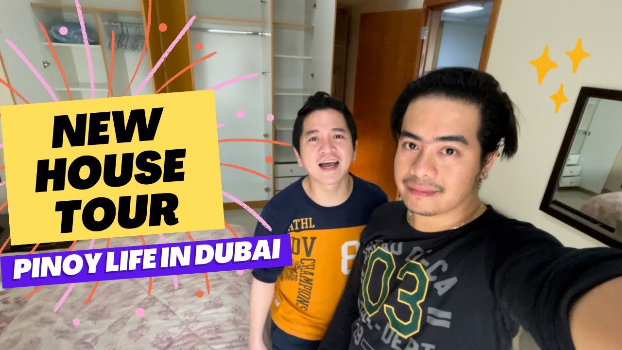 Pinoy Life in Dubai • What a Fully Furnished 1 Bedroom Flat looks like • Ejay & Rjay
