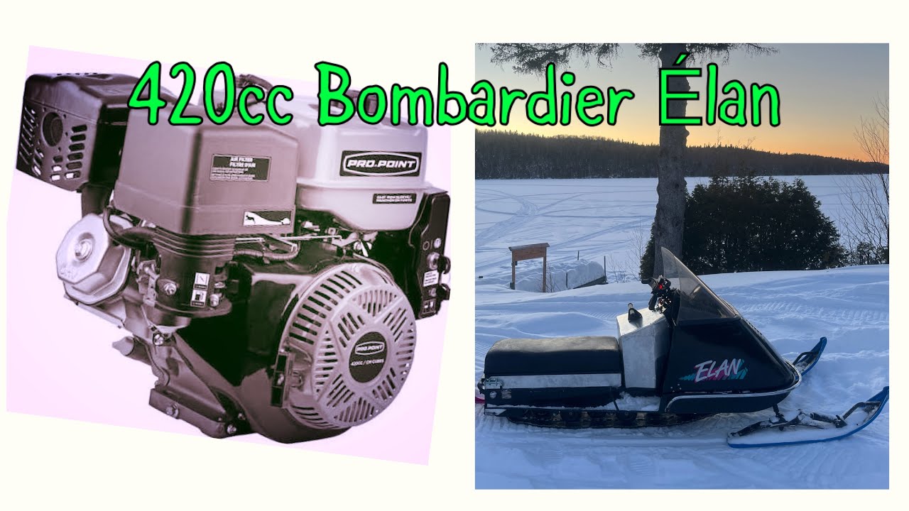 No.4 _ skidoo Elan swap 420cc 4 stroke