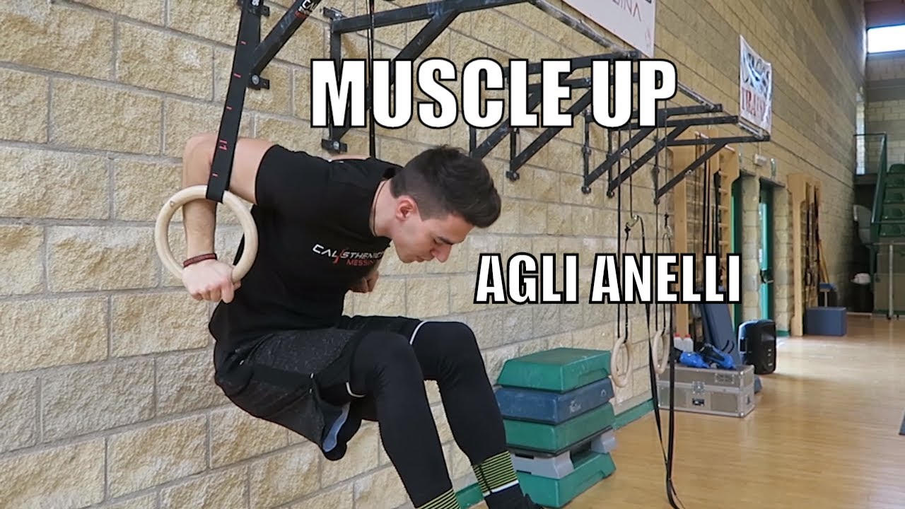 Come fare il MUSCLE UP agli anelli