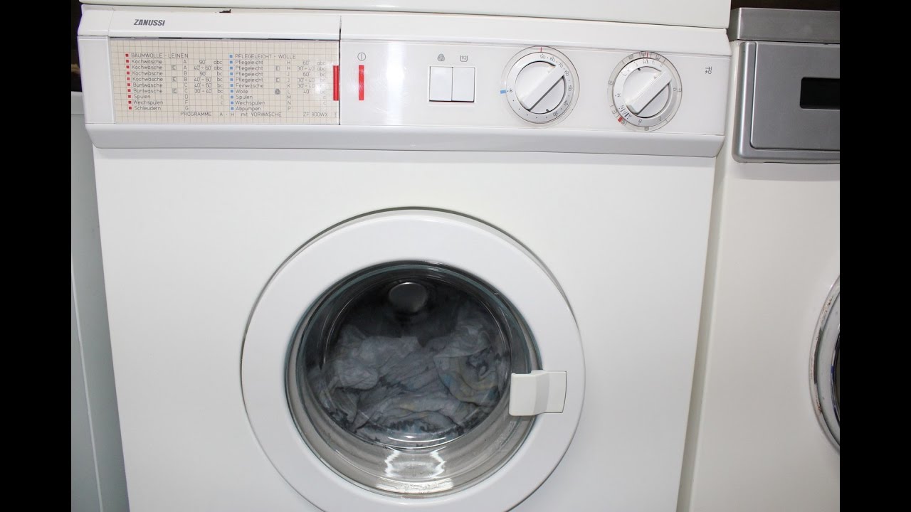 Waschmaschine Zanussi ZF 800 WX Boilwash 90°C