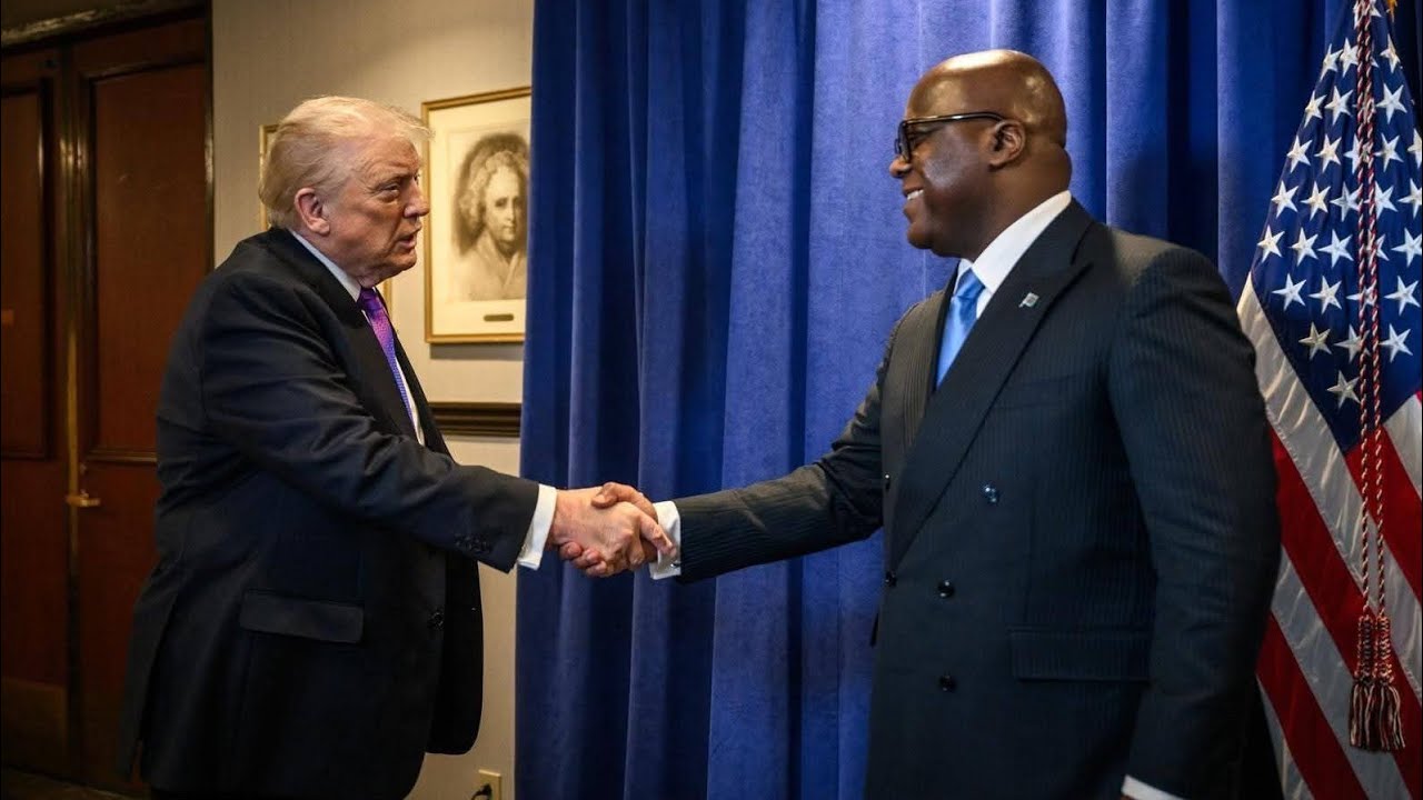 18/2/26 URGENT LE PRÉSIDENT TSHISEKEDI VIENT DE PARLER AVEC SON HOMOLOGUE AMERICAIN,  TO GAGNÉ MATCH