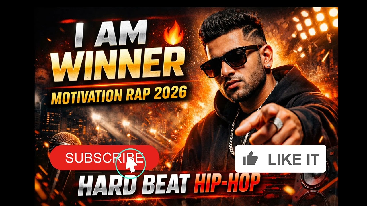 I Am Winner Rap Song 🔥 Motivational Hip Hop 2026 | Hard Beat Desi Rap Anthem