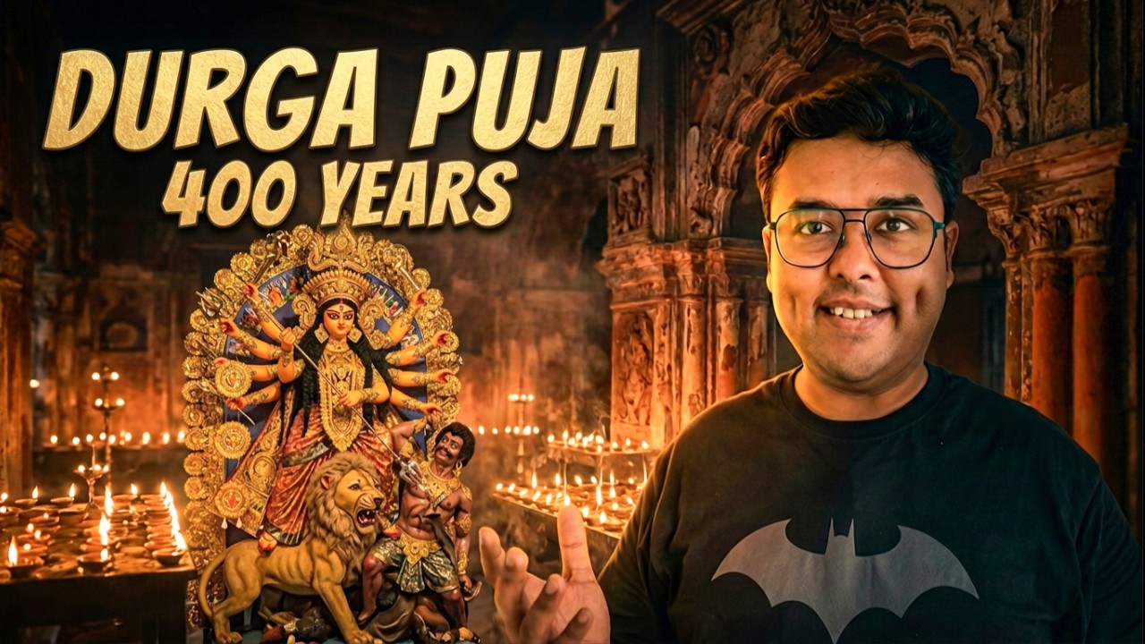 Durga Puja & Kali Puja in 400-year-old Amadpur Zamindar House 
