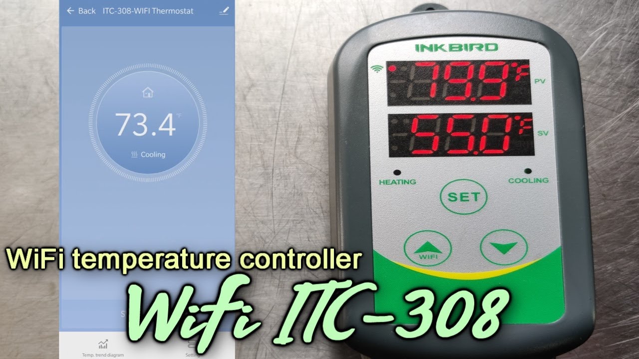 How to Program the Inkbird WiFi ITC-308 (Temperature Control)