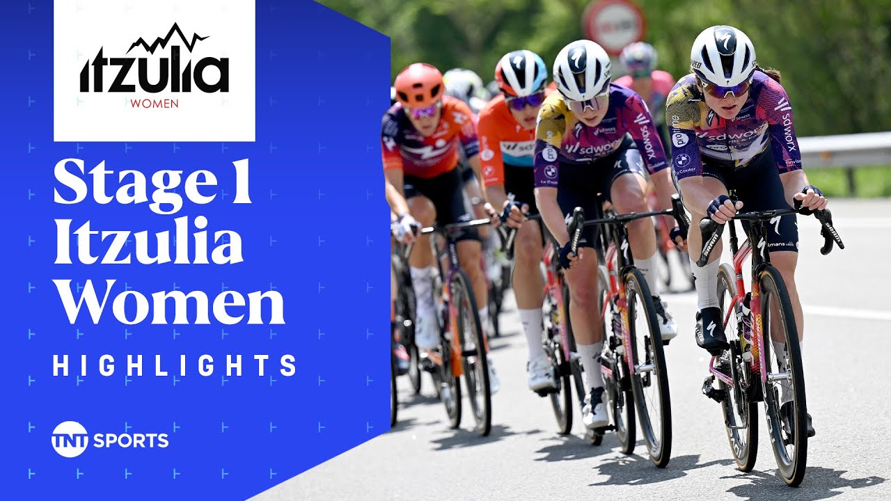 COMPLETE DOMINATION! 🚀 | Itzulia Women Stage 1 Race Highlights | TNT Sports Cycling