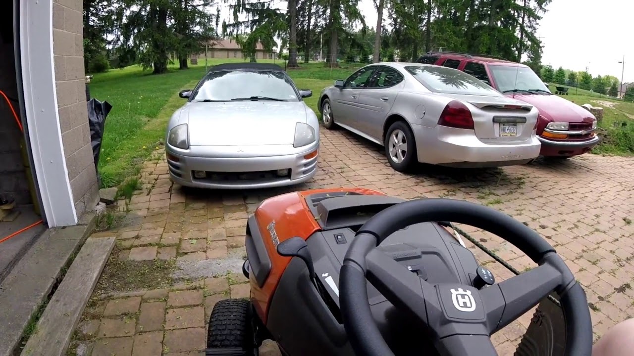 How to Operate a Riding Lawn Mower (Husqvarna LTG 2654)