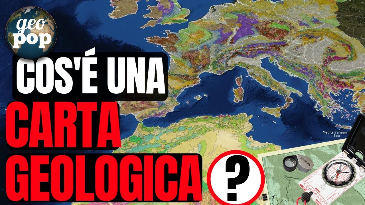 ▶️ LE CARTE GEOLOGICHE: COSA SONO, COME VENGONO FATTE E A CHE DIAVOLO SERVONO!? |GeologiaPOP