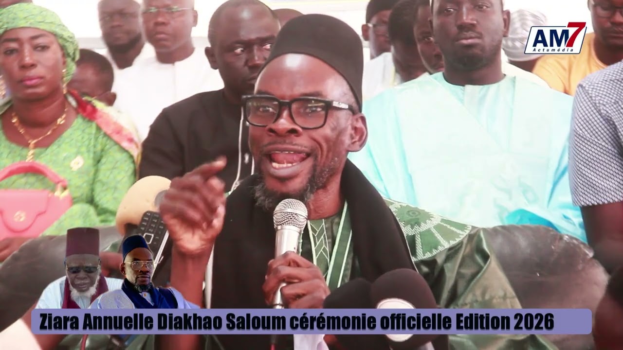 Cérémonie officielle: Message du khalif de Diakhao Saloum