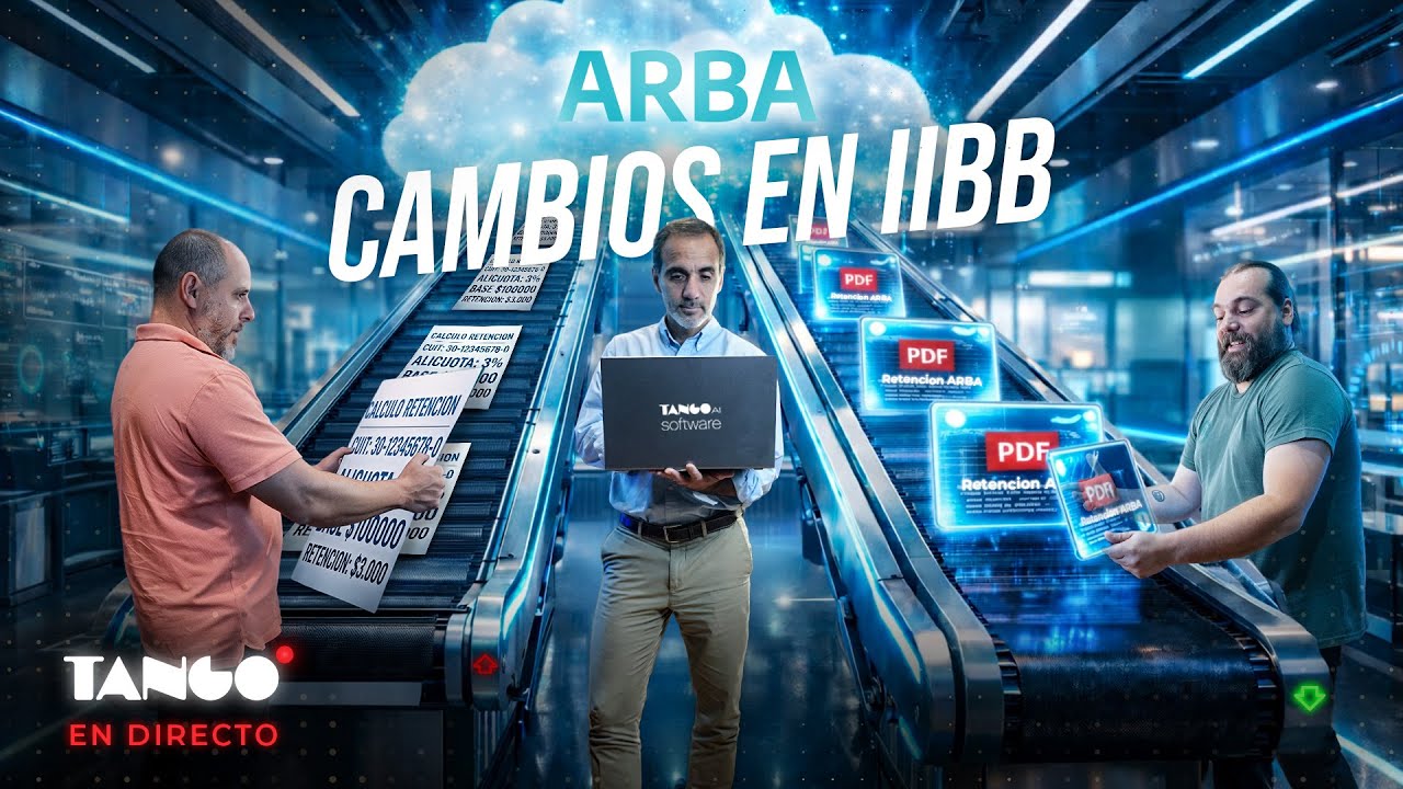 Tango Software - IIBB ARBA - Cambios desde el 1 de marzo
