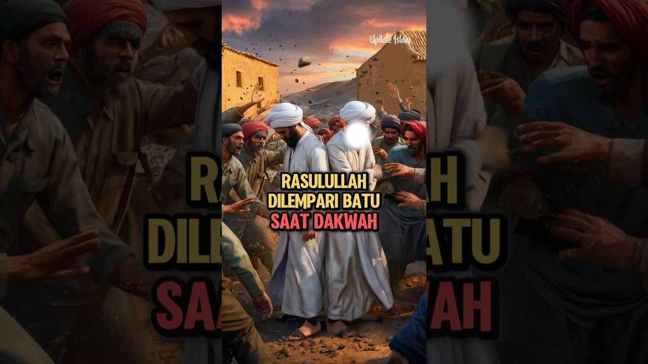 Часть 1. История Таифа: Пророк был побит камнями во время проповеди #feedshorts #islamicstory #na...
