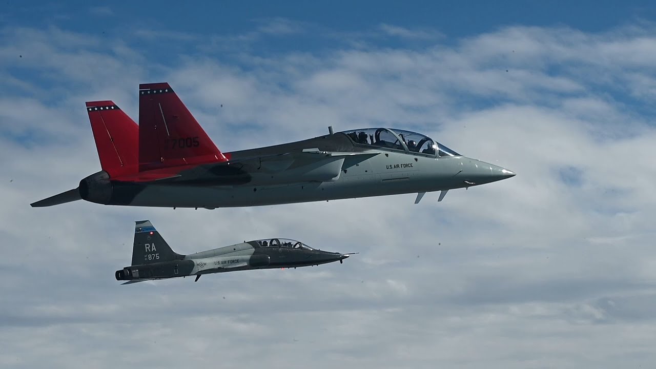 Historic arrival of T-7A Red Hawk at Joint Base San Antonio-Randolph