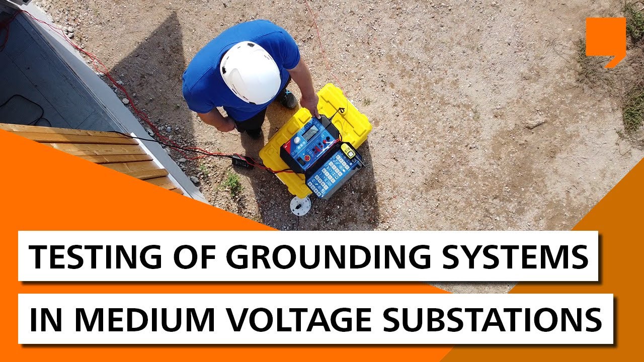 Testing of grounding systems in medium voltage substations