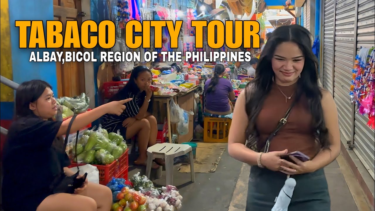 TABACO CITY, ALBAY BICOL REGION OF THE PHILIPPINES | 2026 walking tour [4k]