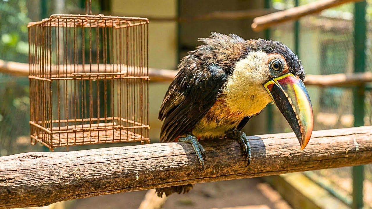 The Saddest Eyes: A Toucan Rescued from a Tiny Cage