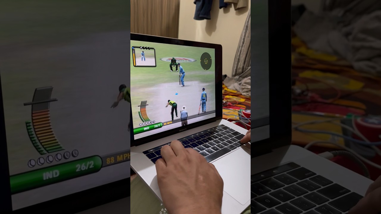 Cricket 07 🏏 PC Game Old is Gold 🔥 #cricket #cricketlover #cricket07 #pcgame #ipl #shorts