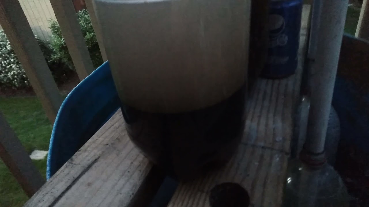 The brine water from the waste pile