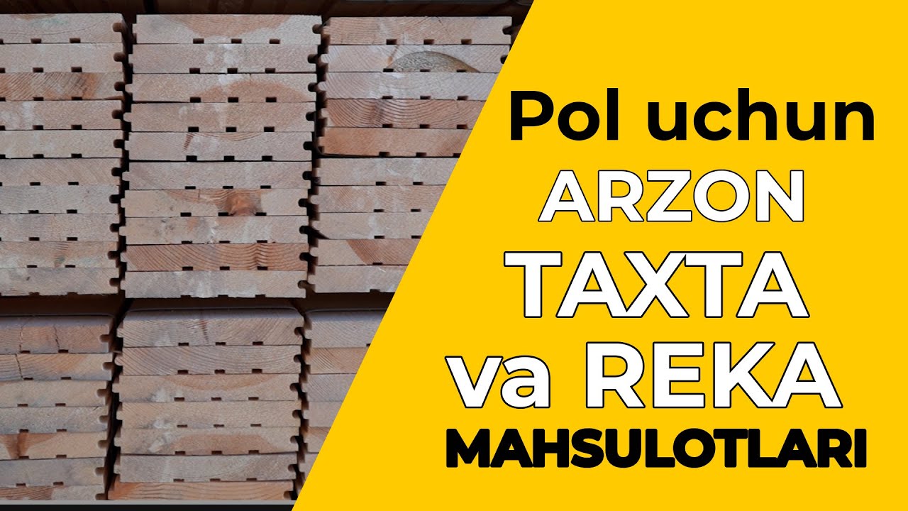 POL TAXTA VA REKA ARZON NARXLARI