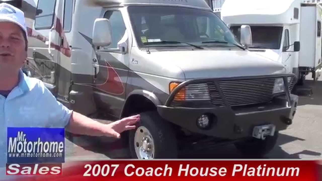 Mr Motorhome 2007 Coach House Platinum 4x4 916 681 3333 class b #0899