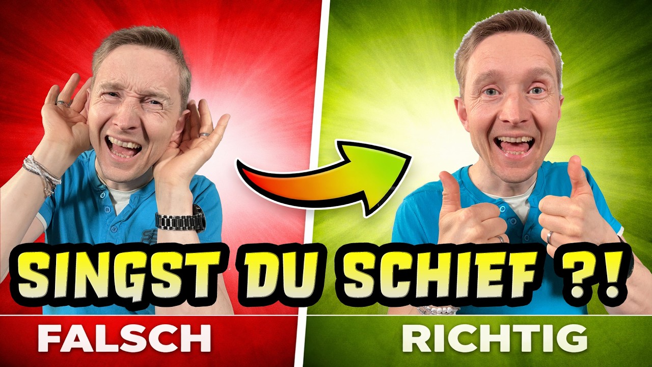 Warum du schief singst (ohne es zu merken) - und wie du das lösen kannst!