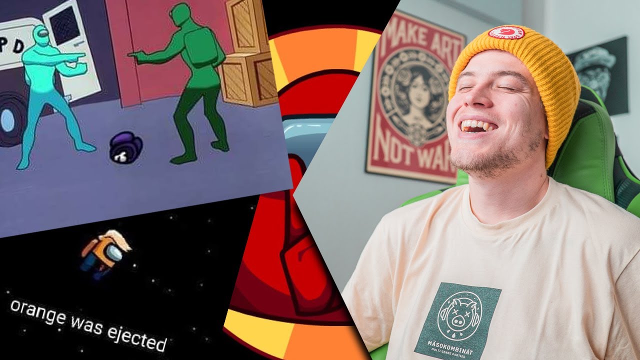 Vtipné AMONG US videá na ZLEPŠENIE DŇA