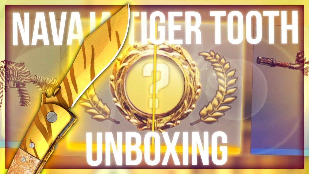 CS:GO NAVAJA TIGER TOOTH UNBOXING