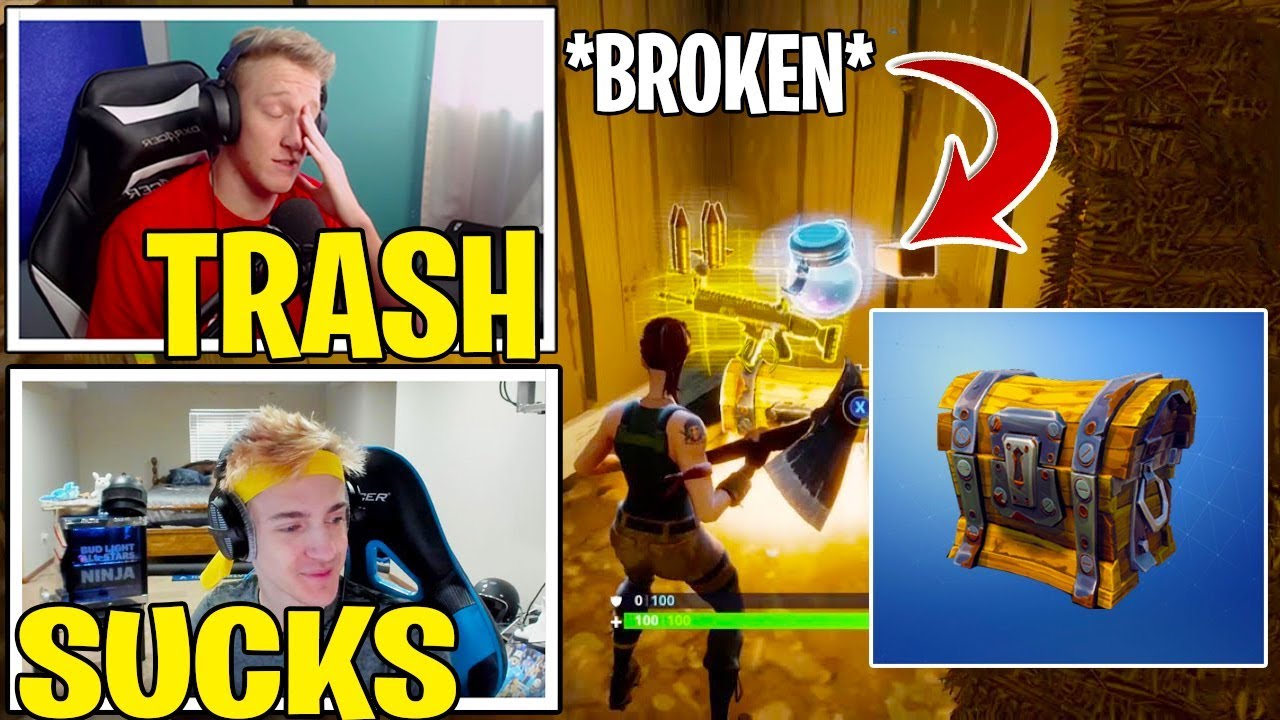 Ninja and Tfue Explain How *BROKEN* Fortnite 