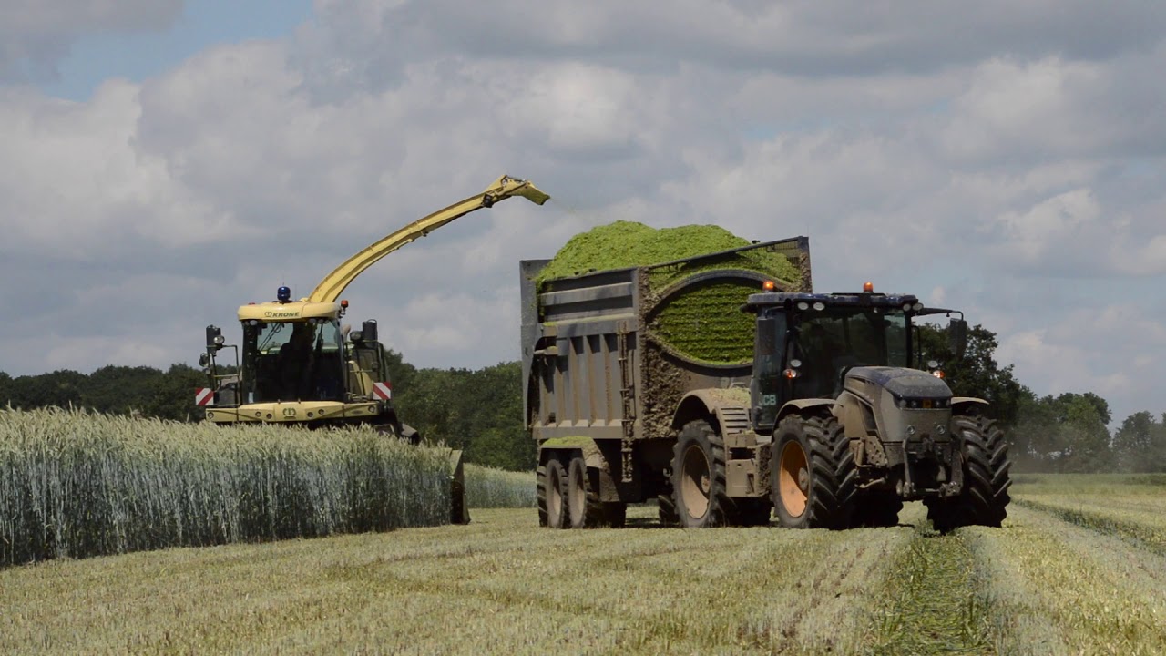 O J Neil Contracting Krone Big X 1100 At Rye