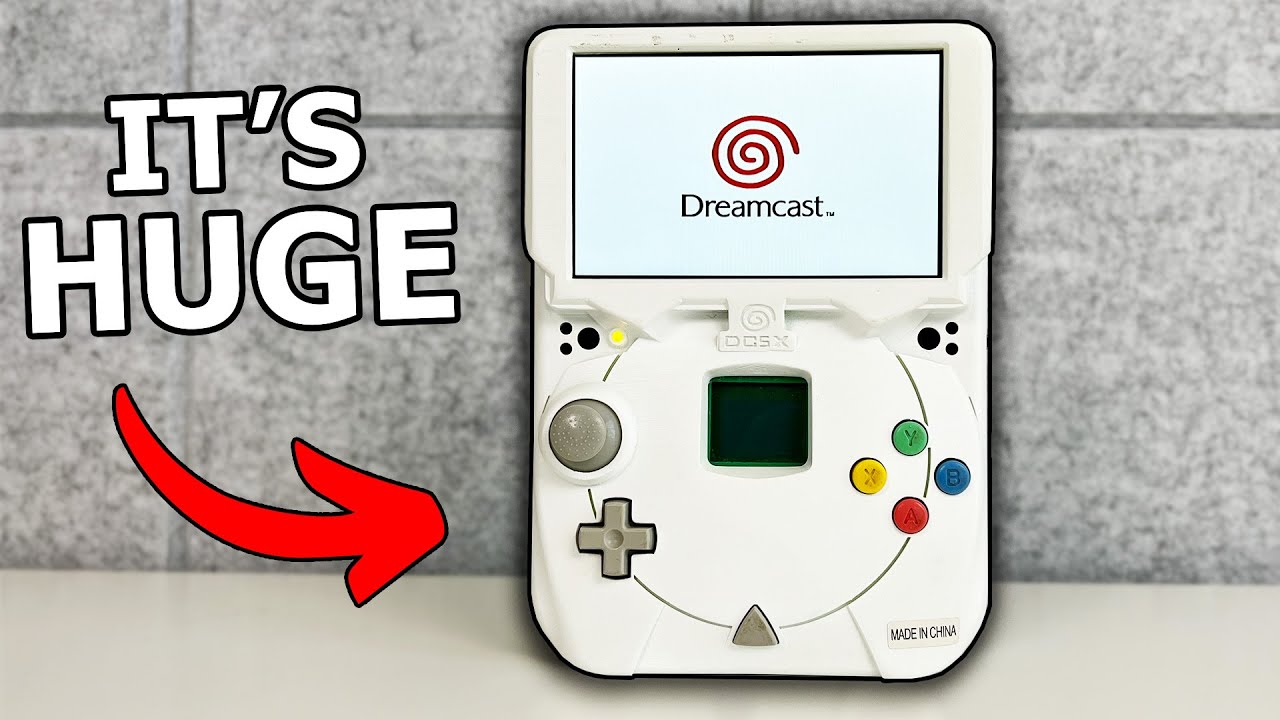 Я купил ПОРТАТИВНУЮ Sega Dreamcast на AliExpress… 😬