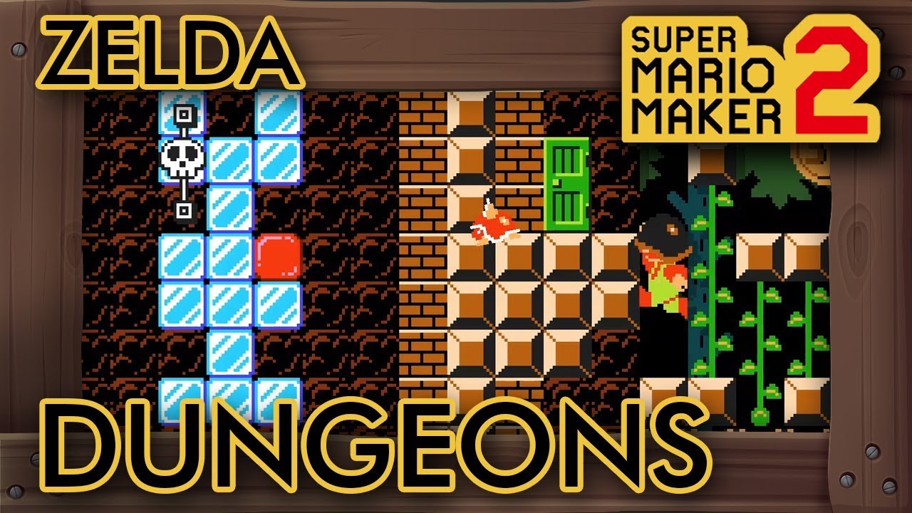 Super Mario Maker 2 - Amazing Classic Zelda Dungeons
