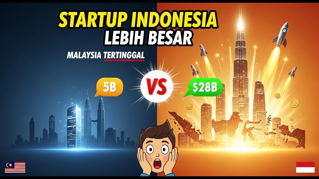 Ramai Tak Sangka Startup Indonesia Dah Bernilai Lebih Dari Malaysia Semua