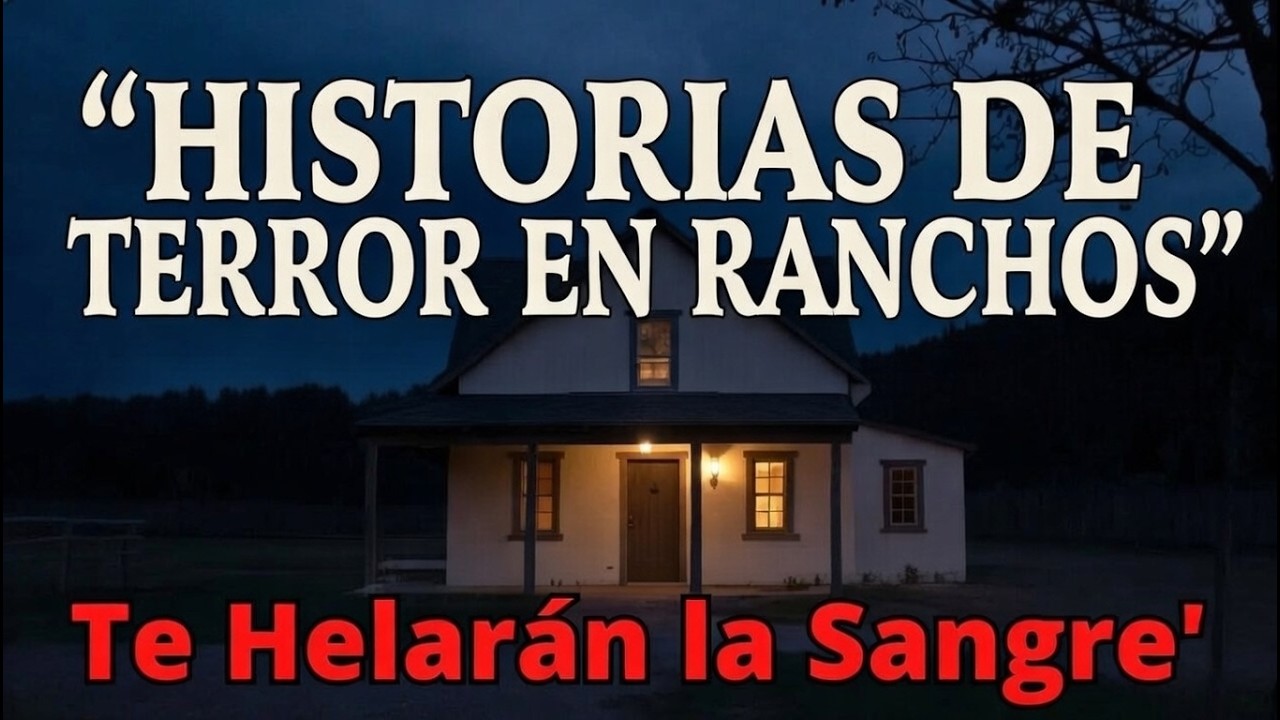 4 historias de Terror Reales Ocurridas en Ranchos Mexicanos (Te Van a Dar Miedo de Verdad)