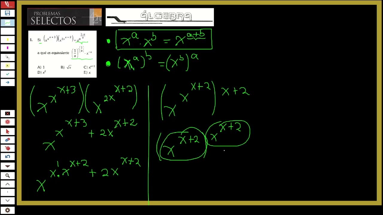 Problemas Selectos Lumbreras | Matemática | Algebra | Ejercicio 1