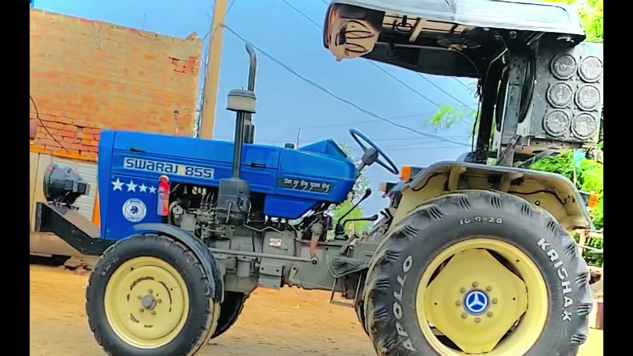 Swaraj 855 Tractor Blue colour full original tractor /Talwandi Sobha sindh