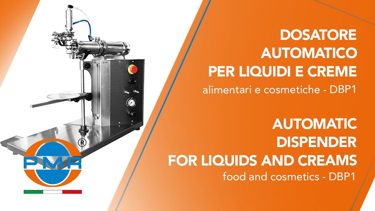 DOSATORE DA BANCO PER IL RIEMPIMENTI DI PRODOTTI LIQUIDI, CREME COSMETICHE E ALIMENTARI - DBP1