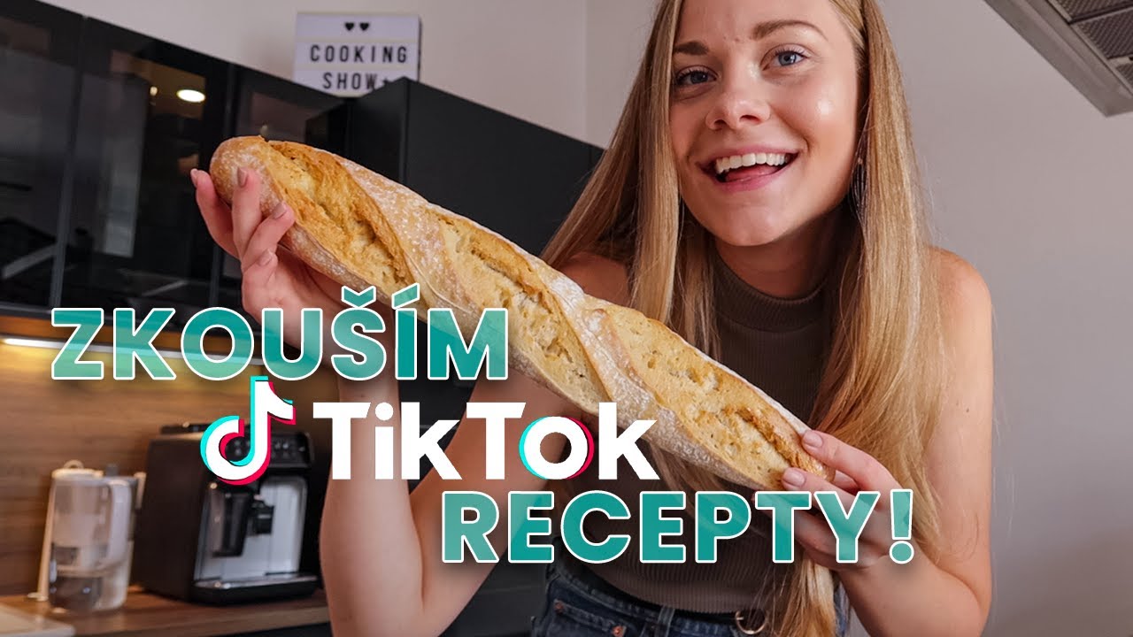 Zkouším TikTok RECEPTY! 🥖 (fíkové feta tousty, bruschetty & pasta chips)