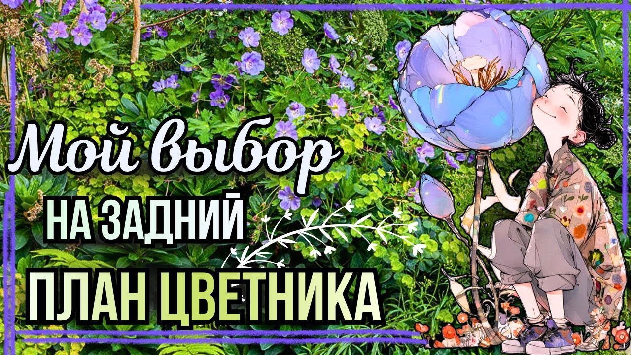 Как оформить задний план цветника. Новые высокорослые многолетники для сада. Обзор сортов в цветнике