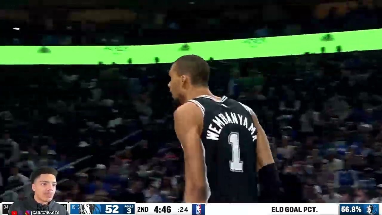 CarioReacts To Spurs vs Mavericks | FULL GAME HIGHLIGHTS | February 5, 2026!!!