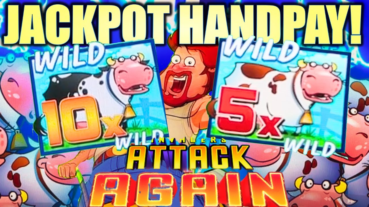 ★JACKPOT HANDPAY!★ SUPER MULTIPLIERS!! INVADERS ATTACK AGAIN FROM THE PLANET MOOLAH Slot Machine