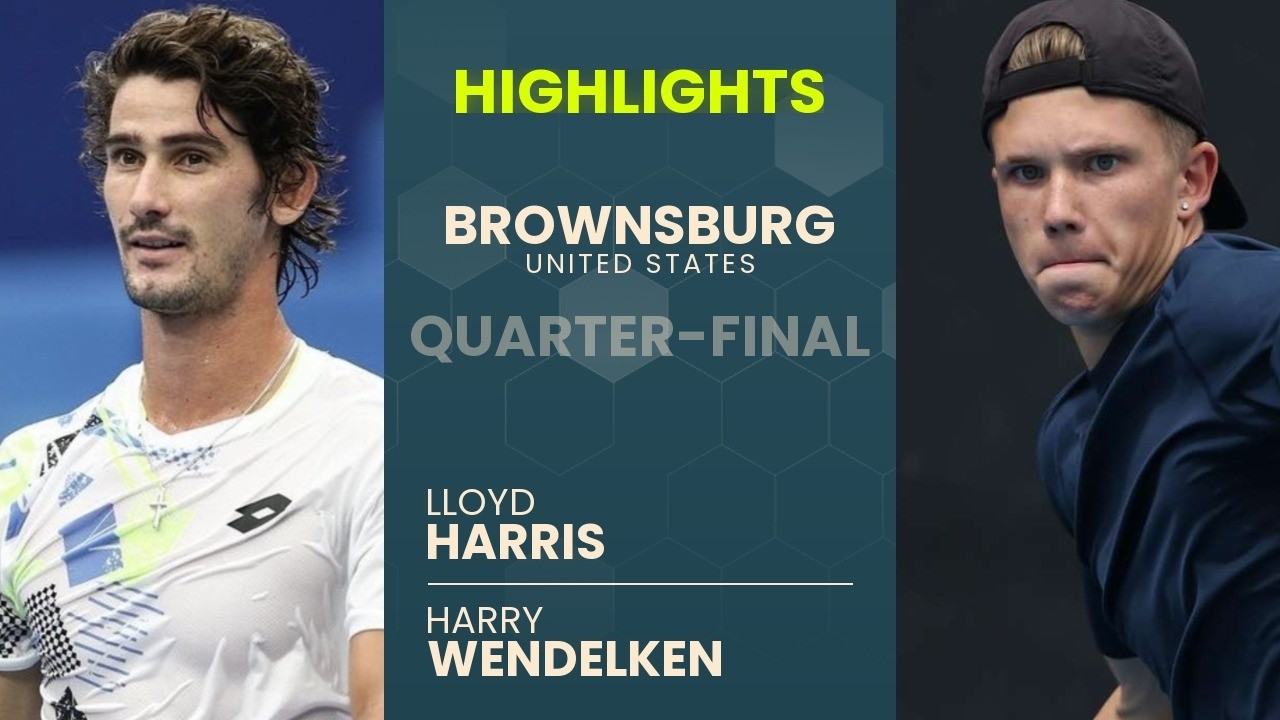 Lloyd Harris vs Harry Wendelken Highlights | Brownsburg 2026 Quarter-final