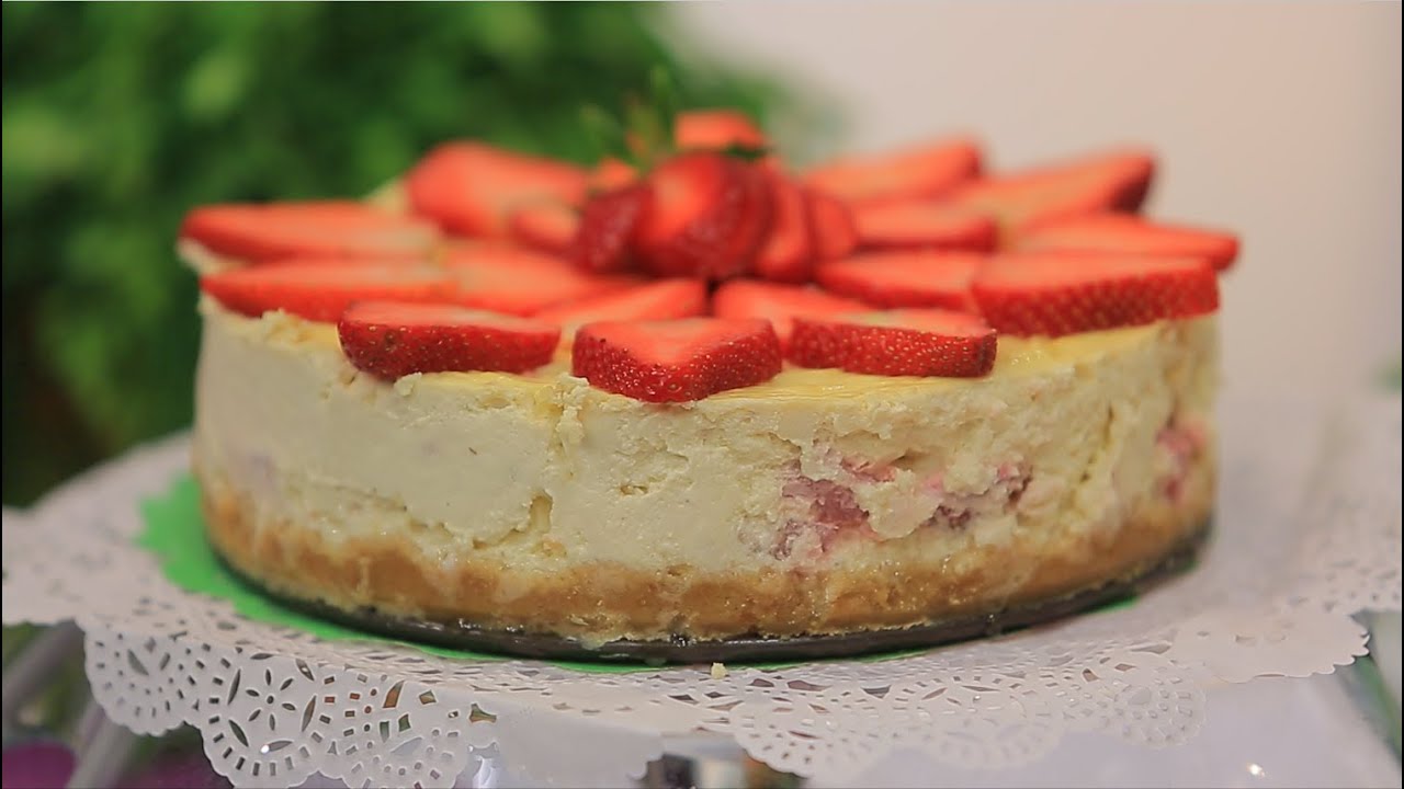 تشيز كيك فانيليا مخبوزة | أميرة شنب