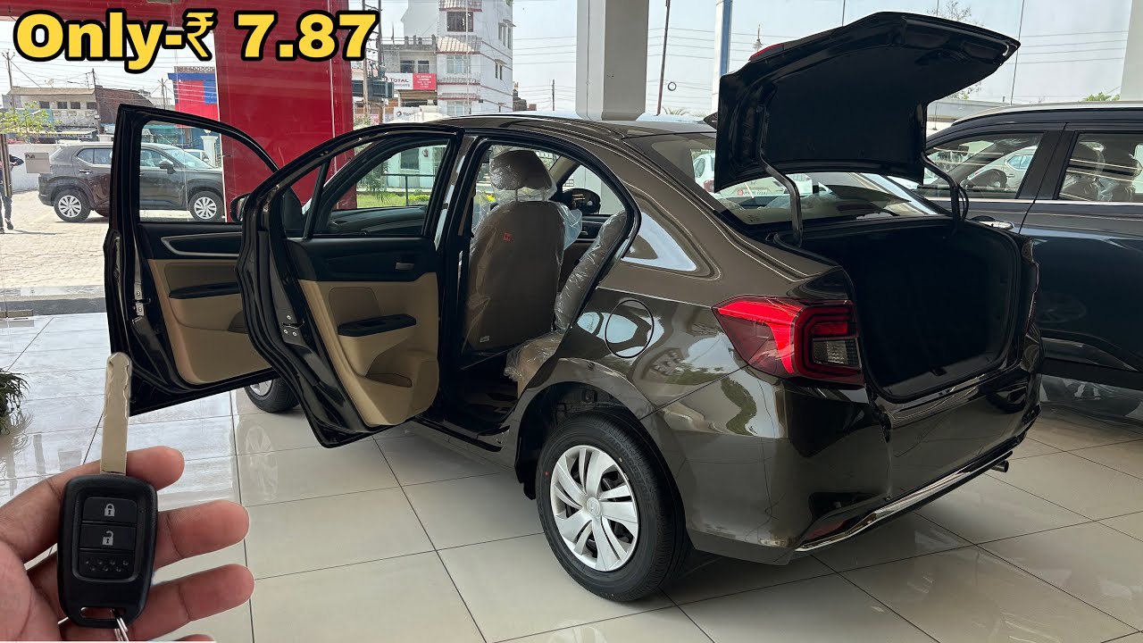 Honda Amaze S 2024 | Amaze 2nd Base Model | On Road Price, Features | Amaze Real-Life-Review