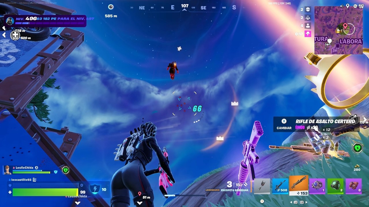 Fortnite C7T1 Cero Construcción - Victoria En Dúo | Gameplay Español (PC 1080p/60fps) #389