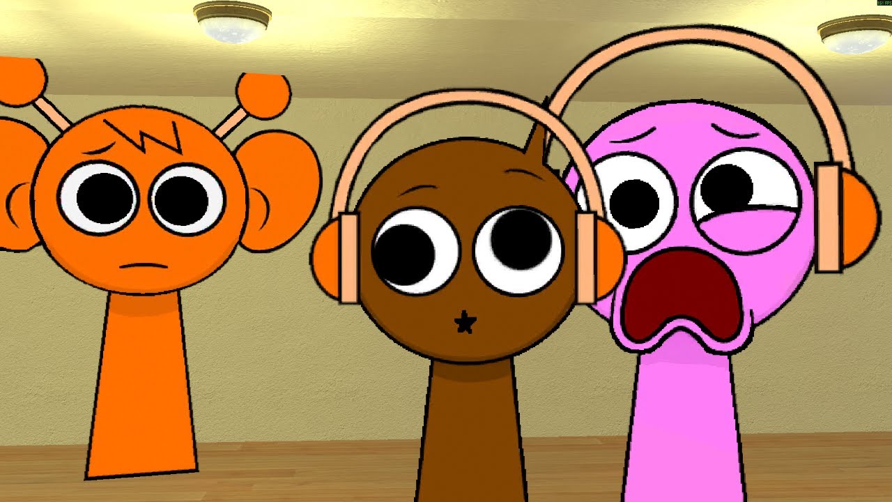 Sprunki Oren Lost his Headphones but Sprunki Pinki and Brud Got them!