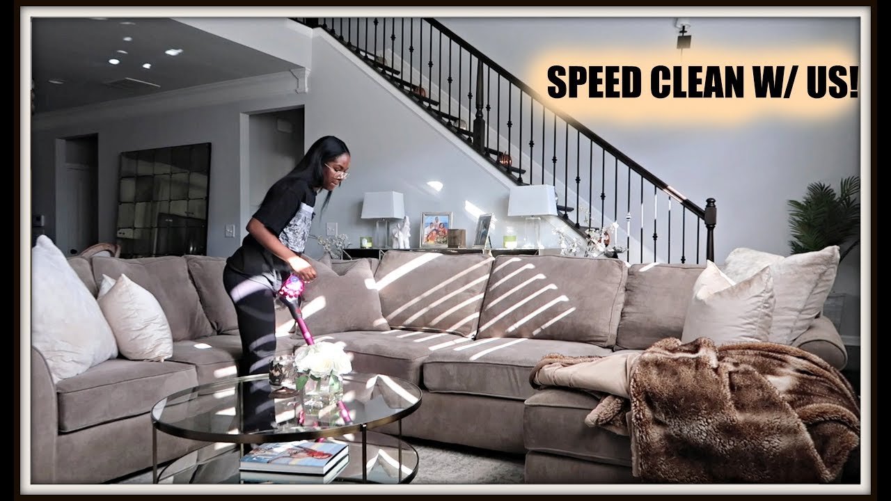 SPEED CLEAN WITH US!