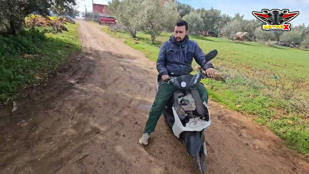 جزء 2 من اصلاح دراجة Jog R ب polini 70 cc❤️  و كيفاش تسكت شاكمة فيها صدااااع 😬