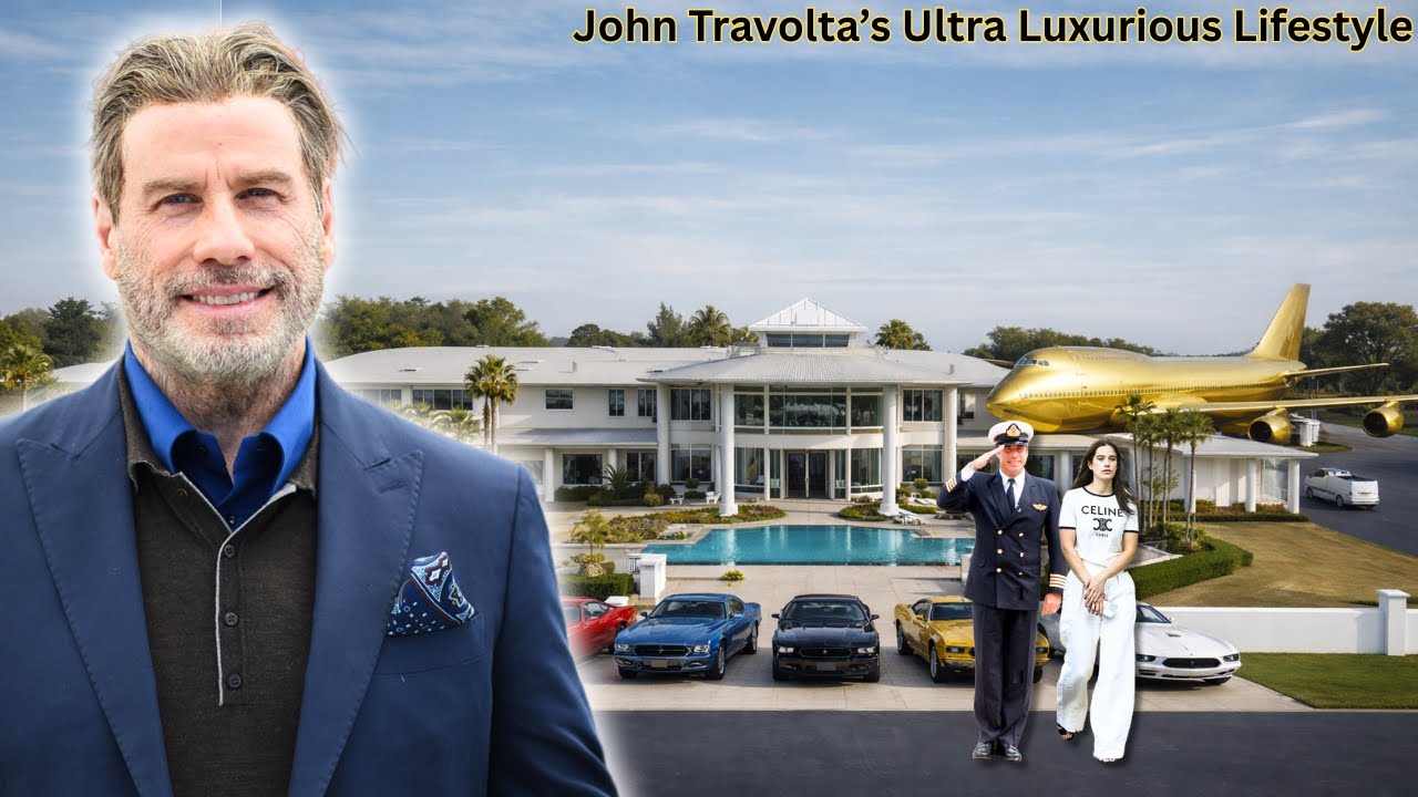 The Ultra Luxurious Lifestyle of John Travolta In 2026 ★ Plane & Car Collection, House Tour & Family