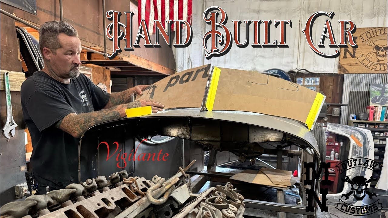 Duvall Windshield Completely ￼Handmade! #automobile #handbuiltcar #fabrication